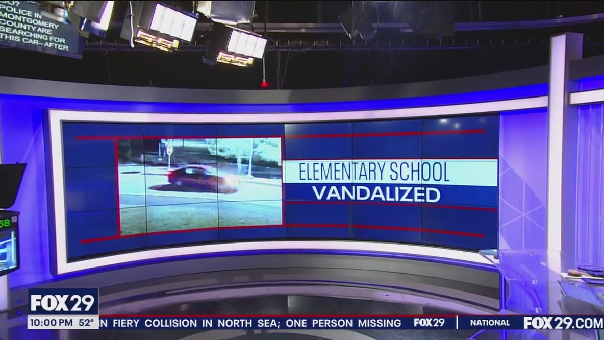 Swastikas, 'vulgar words' spray painted on Upper Moreland Elementary School building